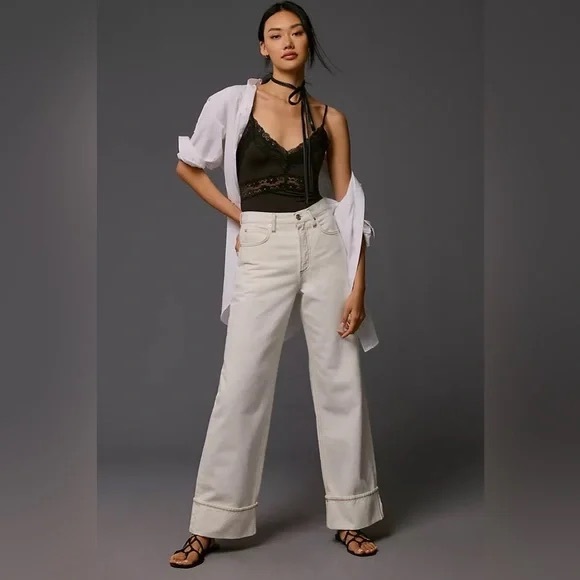 Anthropologie | English Factory Lace-Trimmed Bodysuit Various Sizes Available - Picture 5 of 5